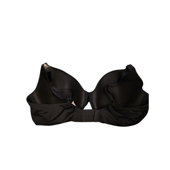 Victoria's Secret t-shirt lightly lined full coverage black underwire bra 40DD - Picture 3 of 5
